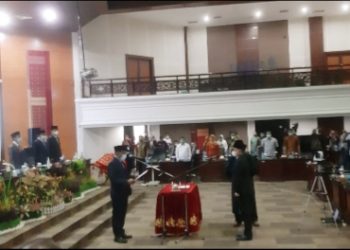 PAW, Daswanto Dilantik Ketua DPRD Sumbar