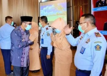 Wawako Hendri Septa Hadiri Sertijab Kalapas dan Karutan di Padang