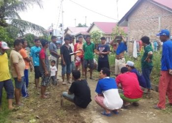 Warga ABI Kayu Kalek Bangun Kebersamaan Melalui Gotong Royong