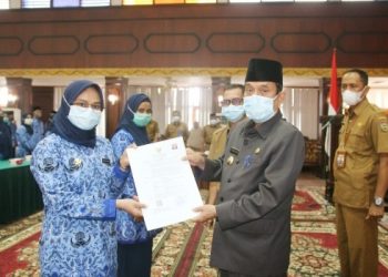 151 Orang CPNS Sijunjung Terima SK Pengangkatan
