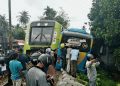 KA BIM Hantam Trans Padang di Simpang Anak Aia Koto Tangah