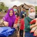 Anggota DPD RI dr Jihan Bantu Korban Banjir Tanggamus Lampung