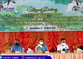 Diskominfo Sumbar Bangun Strategi Komunikasi dengan Kabupaten / Kota