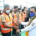 Komite II DPD RI Didaulat Serahkan Bantuan Padat Karya dan Hadiri Peresmian Menara Suar
