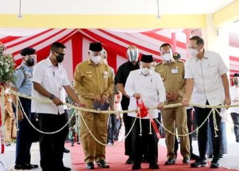 Wapres Ma’ruf Amin Resmikan Pasar Rakyat Pariaman