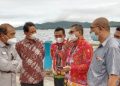 Tinjau Lokasi Ambon New Port, Nono Sampono: Warga Jangan Jadi Penonton