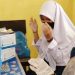 Vaksinasi Massal, SMPN 4 Tarusan Berharap Target 80 Persen Tercapai