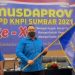 Nanda Satria Terpilih Jadi Ketua KNPI Sumbar