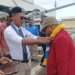 Senator DPD RI Filep Wamafma Disambut Pengurus GMKI dan Kepala Suku Biak di Bandara Utarom Kaimana