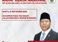 IKA FH Unand Gelar Rakernas Sabtu 10 September 2022