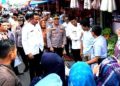 Kapolres Pasaman Barat Pantau Stok dan Harga Sembako di Pasar Simpang Tiga