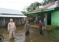 Curah Hujan Tinggi, Polres Pasbar Pantau Daerah Rawan Banjir dan Longsor