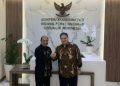 Bertemu Menko Airlangga, Nono Sampono Bahas Beberapa Isu Strategis