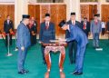 Sekjen DPD RI Lantik dan Ambil Sumpah Deputi Bidang Persidangan