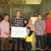 Bupati Sijunjung Benny Dwifa Serahkan Santunan Peserta JKM Sebesar Rp42 Juta