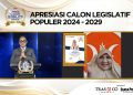 Nevi Zuairina Raih Penghargaan Calon Legislatif Populer 2024-2029