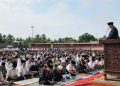 Salat Idul Fitri 1445H di Sijunjung, Ribuan Jemaah Padati Lapangan M Yamin