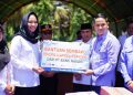 Bupati Annisa Terima Bantuan CSR untuk Korban Banjir dari Sejumlah Perusahaan