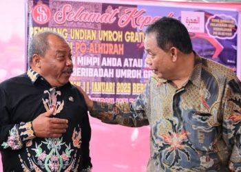 Peduli Kampung Halaman Pariaman, Haji Andri Ganti Plat Bus Al Hijrah Seri W