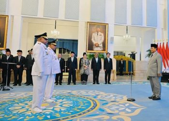 Presiden Prabowo Lantik Gubernur dan Wakil Gubernur Papua