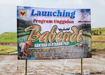 Ringankan Beban Petani, Bupati Eka Putra Launching Progul “Babendi”