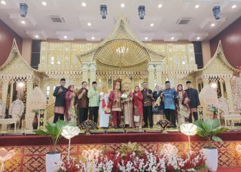 Ucapan Selamat serta Doa dan Restu Tak Henti untuk Zaldy & Vicka di Painan Convention Center, Semoga Samawa