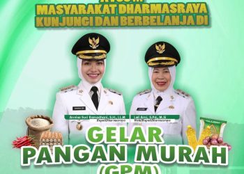 Tekan inflasi, Pemkab Dharmasraya akan Gelar Gerakan Pangan Murah di Dua Pasar