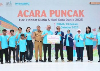 Puncak Peringatan Hari Habitat Dunia 2025, Menteri PU Dody Ajak Generasi Muda Bangun Budaya Pilah Sampah Sejak Dini