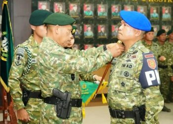 Penyerahan Jabatan Dandenpom Divif 2 Kostrad