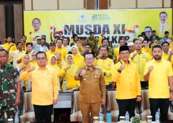 Bupati Eka Putra Hadiri Musda XI Partai Golkar Tanah Datar