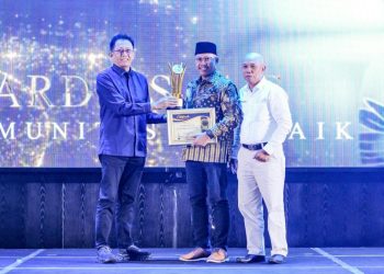 Ahmad Nawardi Raih Anugerah Sapta Aghita 2025, Dikenal sebagai Senator Sahabat Komunitas