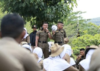 142 Praja IPDN Kampus Sumbar Ikuti Kegiatan Pembinaan Fisik, Mental dan Sosial di Tanah Datar
