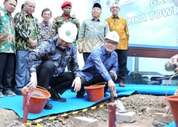 Ketum PP Muhammadiyah Groundbreaking UHAMKA Tower and Convention Hall