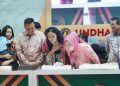 Bupati Dharmasraya Annisa Hadiri Malam Resepsi HUT ke-18 Undhari