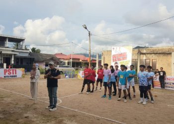 Dibuka Anggota DPRD Padang Manufer, Kejuaraan Sepak Takraw Lubuk Buaya Cup 2025 Resmi Ditabuh