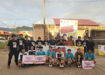 Difasilitasi Anggota DPRD Padang Manufer, Kejuaraan Sepak Takraw Lubuk Buaya Cup 2025 Resmi Ditutup