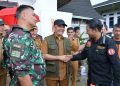 Pangkogabwilhan I Letjen Kunto Arief Wibowo Antar Langsung Bantuan ke Agam