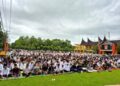 Ribuan Jamaah Salat Idul Fitri 1447 H Padati Halaman Kantor Bupati Agam