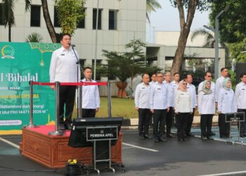 Pimpin Apel Perdana Pascalebaran, Sekjen DPD RI Tekankan Akselerasi Kinerja dan Soliditas Organisasi