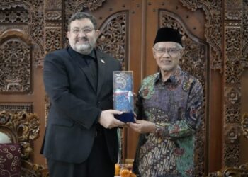 Ketua Umum PP Muhammadiyah Haedar Nashir Terima Kunjungan Dubes Iran untuk Indonesia