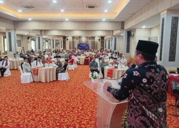 Wagub Sumbar Vasco Ruseimy dan Walikota Padang Fadly Amran Hadiri Halal Bihalal Gonjong Limo Padang