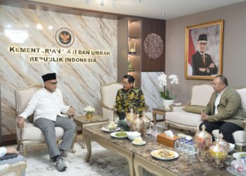 Bupati Padang Pariaman JKA Temui Menteri Haji dan Umrah, Bahas Percepatan Embarkasi Haji di Kasang