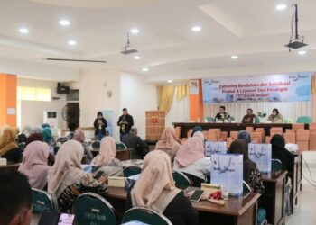 Bank Nagari Cabang Lubuk Basung Sosialisasikan Layanan Digital pada Bendahara Gaji