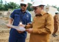 Pastikan Pembangunan Sesuai Rencana, Bupati Tanah Datar Tinjau Pembangunan Huntap di Rambatan