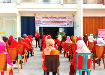 Meriahkan HUT ke-64, PWRI Kota Pariaman Gelar Latihan Bersama dan Sosialisasi Senam BEP