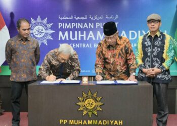PP Muhammadiyah Teken MoU dengan PT Indosat Tbk Terkait Transformasi Digital dan Pengembangan AI