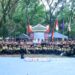 Bupati Eka Putra Kunjungi Kontingen Kwarcab 0304 Tanah Datar di Arena Jamnas XII Cibubur