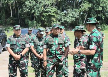 Dankodiklatad Letjen TNI Mohamad Hasan Tinjau MTT, Perkuat Pelatih Rindam Cetak Prajurit Profesional