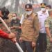 Perkuat Penanganan Karhutla, Kepala BNPB dan Kasad Kunjungi Kalimantan Tengah