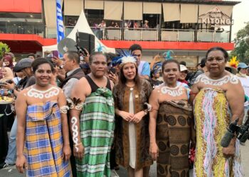 Senator Lalita Hadiri Festival Kuliner Biak 2026, Minta Pemerintah Perkuat Dukungan Ekonomi Kreatif di Papua